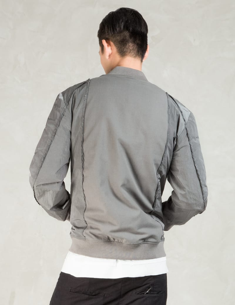 SILENT DAMIR DOMA - Grey Japet Bomber Jacket | HBX